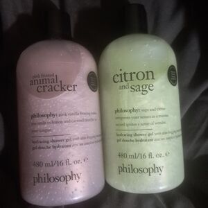 Philosophy Pink and Green Shower Gel Duo